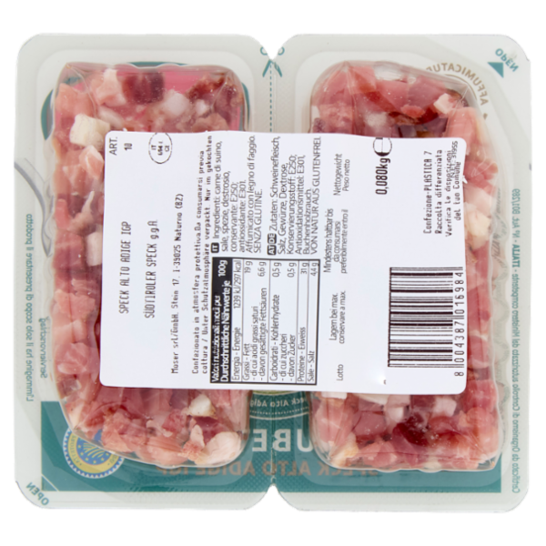 Moser Cubetti Speck Alto Adige IGP 0,080 kg