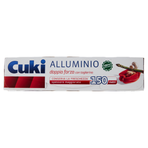 Cuki Alluminio doppia forza con taglierina 150 metri