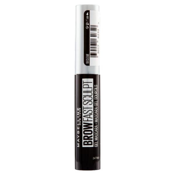 Maybelline New York Gel Mascara Sopracciglia Brow Fast Sculpt, Lunga Tenuta, 10 Trasparente 2.8 ml