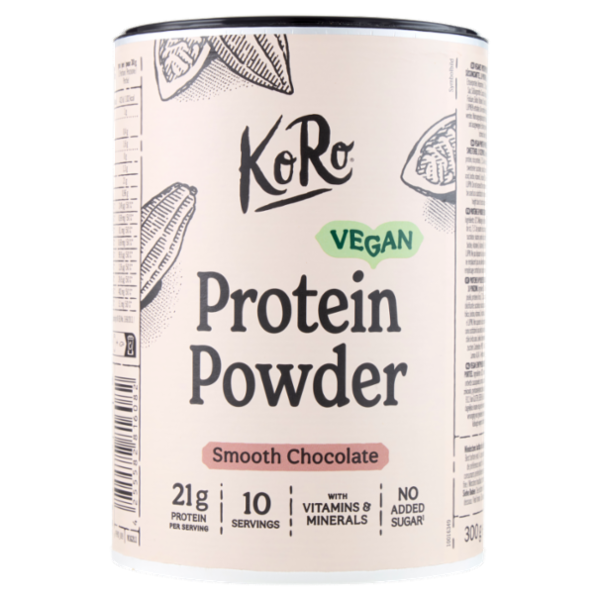 KoRo Vegan Protein Powder Smooth Chocolate 300 g