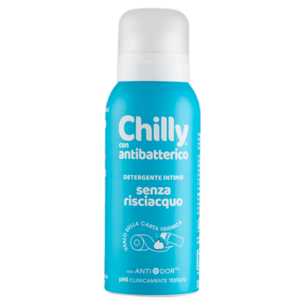 Chilly con antibatterico Detergente Intimo senza risciacquo 100 ml