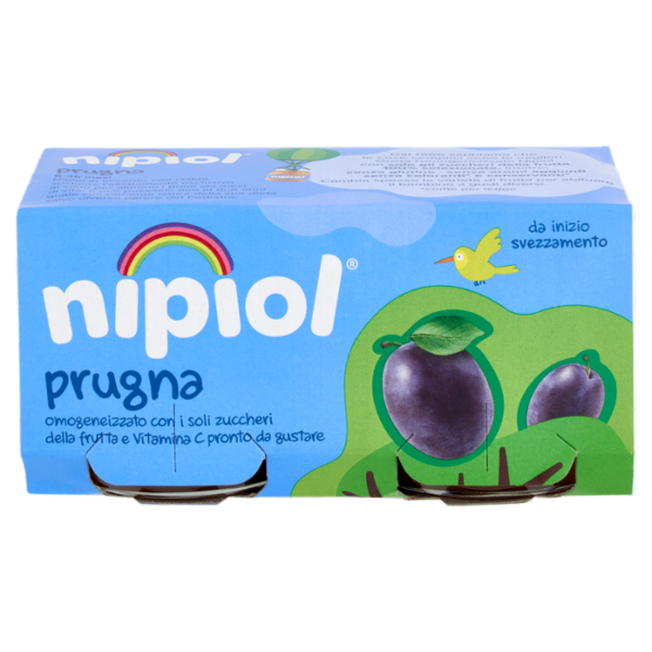 nipiol prugna omogeneizzato 2 x 80 g