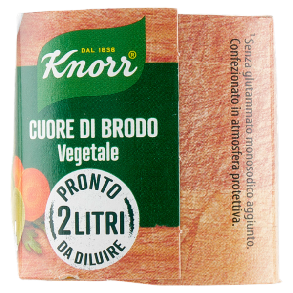 Knorr Cuore di Brodo Vegetale 4 x 28 g