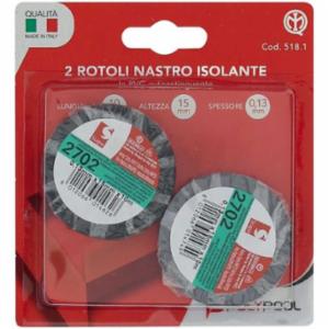 Poly Pool 2 Rotoli Nastro Isolante 10 Metri