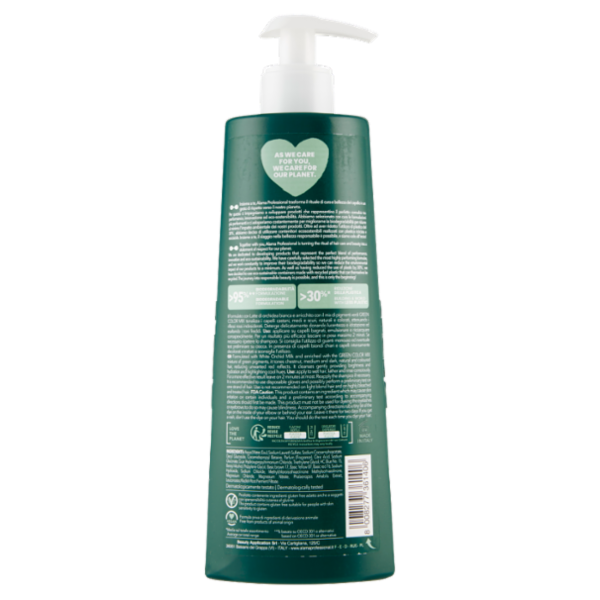 Alama Professional No Red Shampoo Anti-Rosso per Capelli Castani Medi e Scuri 500 ml