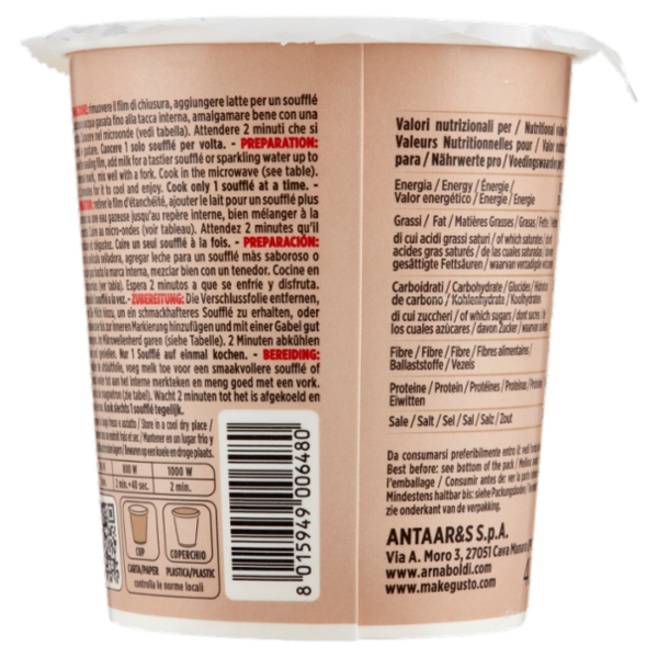 Arnaboldi Gourmet Soufflé Porcini e Patate Instant 40 g