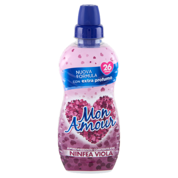 Mon Amour Ammorbidente Concentrato Ninfea Viola 650 ml