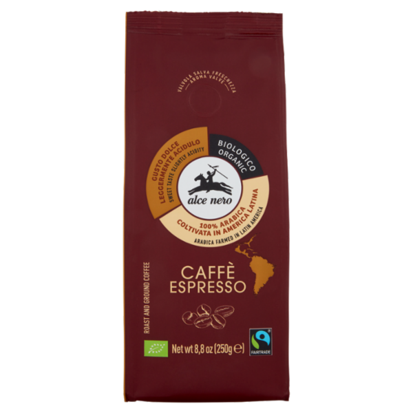 alce nero Caffè Espresso 100% Arabica 250 g