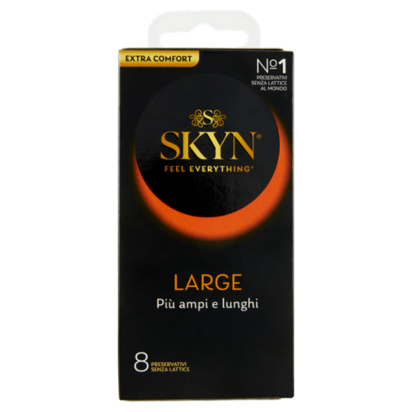Skyn Large Preservativi Senza Lattice 8 pz