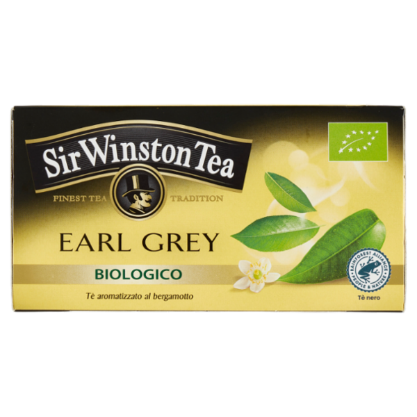 Sir Winston Tea Earl Grey Biologico 20 x 1,75 g