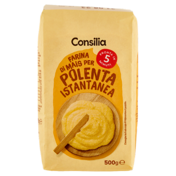Consilia Farina di Mais per Polenta Istantanea 500 g