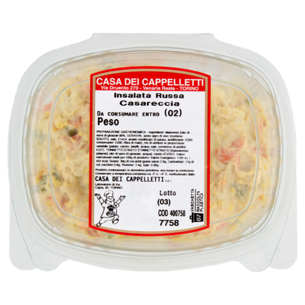 Casa dei Cappelletti Insalata Russa Casareccia 250 g
