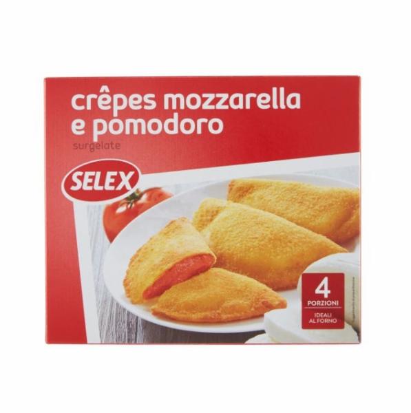 Selex Crepes Mozzarella e Pomodoro Surgelate 200g