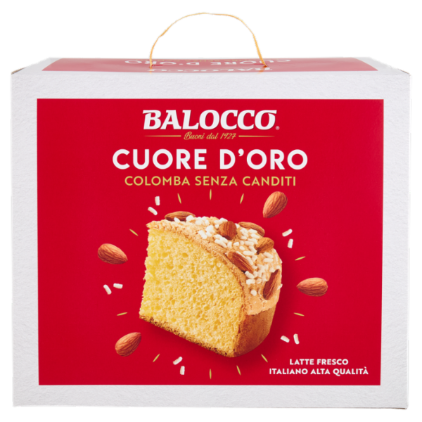 Balocco Cuore d'Oro Colomba Senza Canditi 750 g