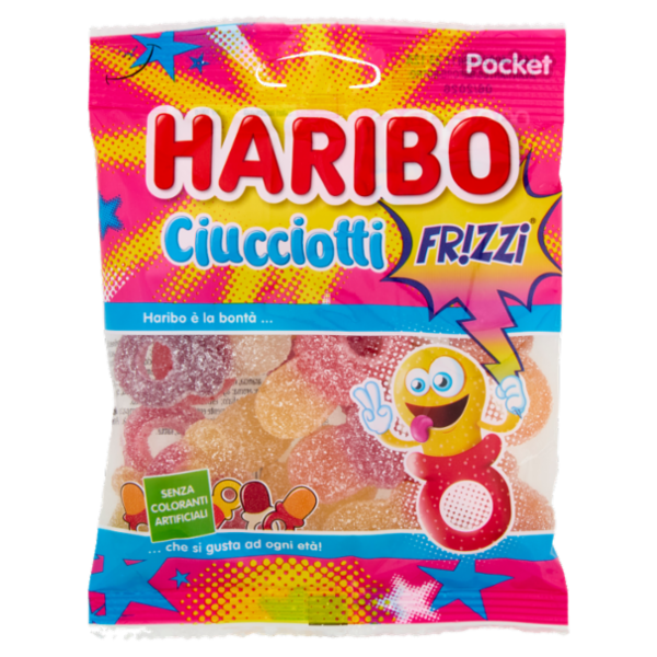Haribo Ciucciotti Fr!zzi 80 g