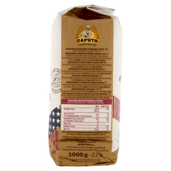 Caputo Manitoba Oro Farina di Grano Tenero Tipo 