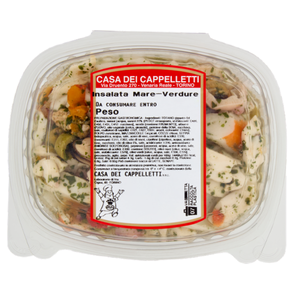 Casa dei Cappelletti Insalata di Mare - Verdure 200 g