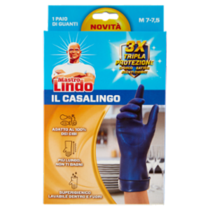 Mastro Lindo Il Casalingo Guanti M 7-7,5 1 Paio