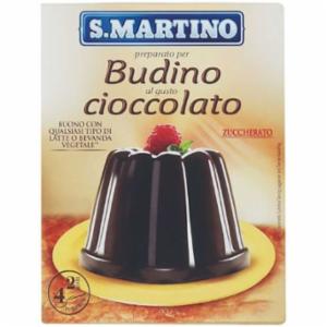 San Martino Budino Zuccherato Cioccolato Cleca 80g