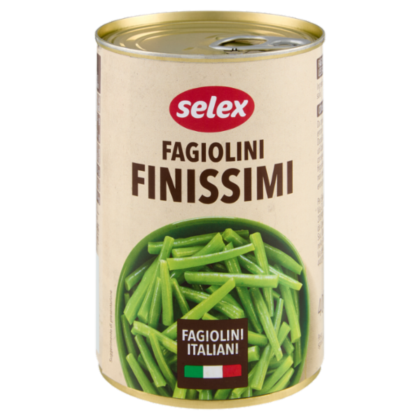 Selex Fagiolini Finissimi Lessati 400 g