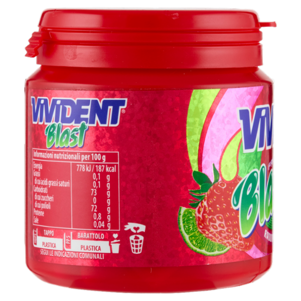 Vivident Fruit Blast Strawberry Lime 108 g