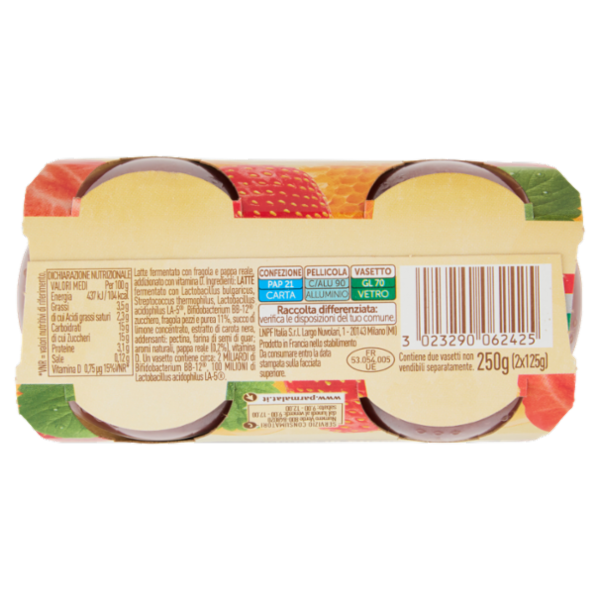 KYR Fragola con Pappa Reale 2x125g