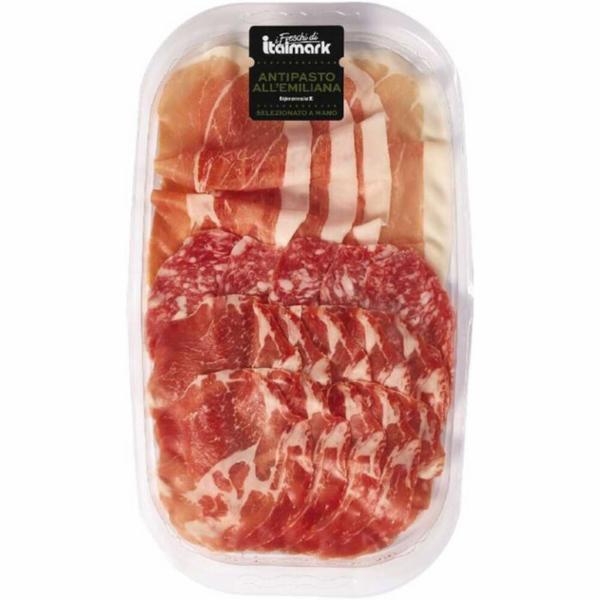 Antipasto Emiliano Prosciutto, Coppa e Salame Etichetta Oro 120g