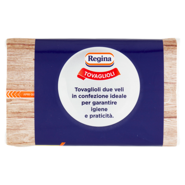 Regina Tovaglioli Tiramisu 2 veli 33x22 110 pezzi