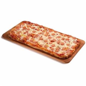 Trancio Pizza Con Wurstel Alla Pala