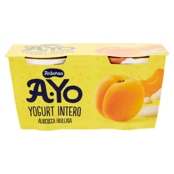 Arborea A-Yo Yogurt Intero Albicocca Frullata 2 x 125 g