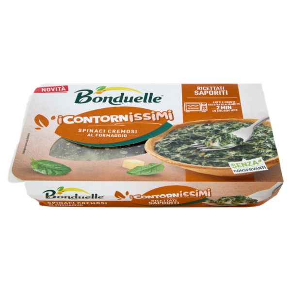 Bonduelle i Contornissimi Ricettati Saporiti Spinaci Cremosi al Formaggio 220 g