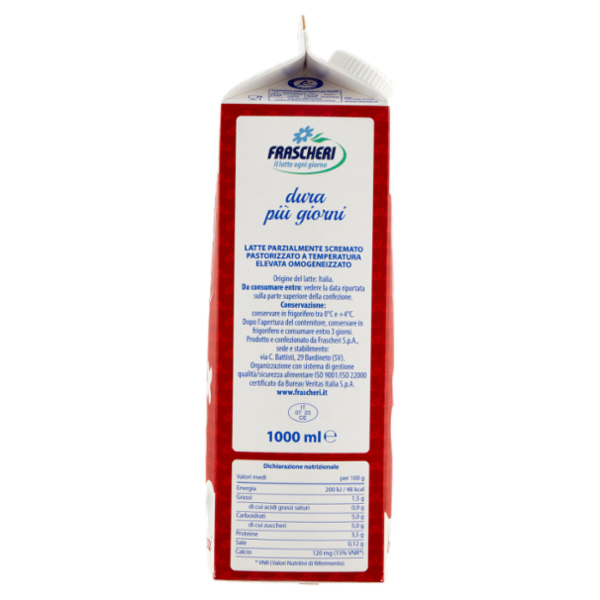 Frascheri latte parzialmente scremato di+ 1000 ml
