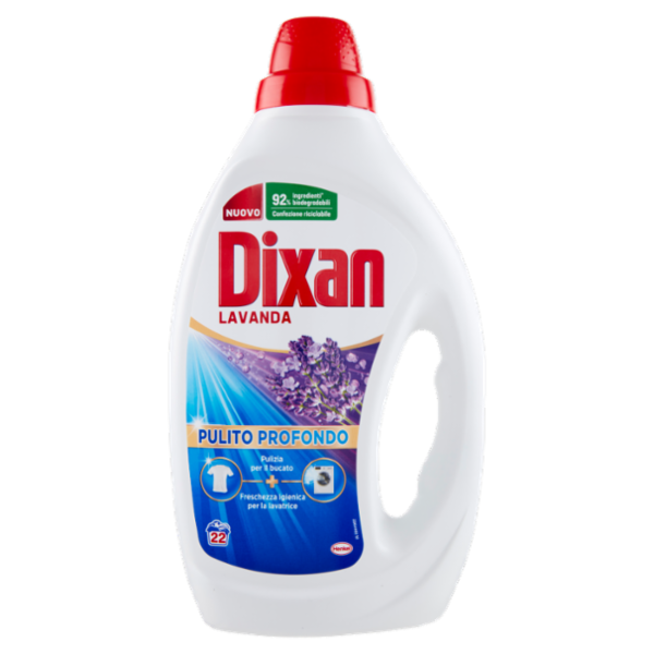 DIXAN Liquido Lavanda 22 Lavaggi 990 ml