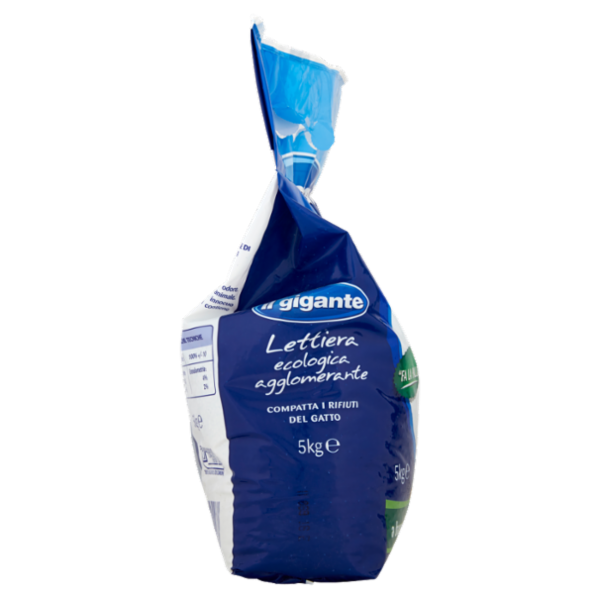 IL GIGANTE Lettiera ecologica agglomerante 5 kg