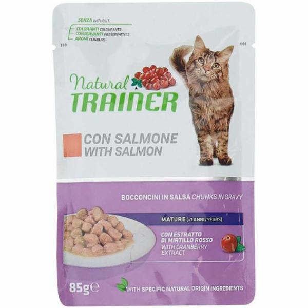 Trainer Nat Cat Senior Salmone Bst 85g