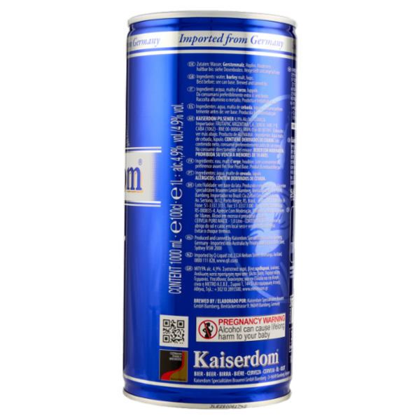 Kaiserdom Pilsener Herb IGP 100 cl