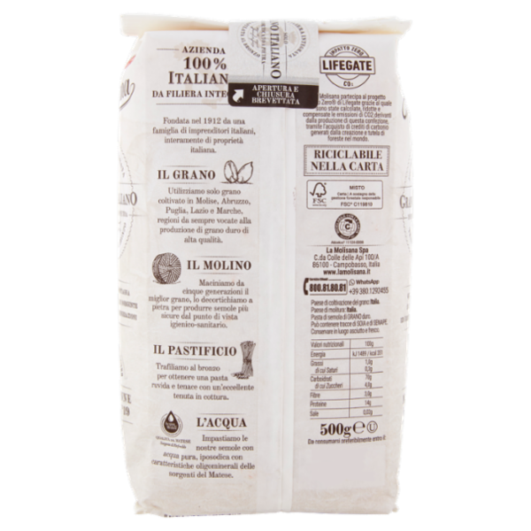 La Molisana 19 Mezze Penne Rigate 500 g