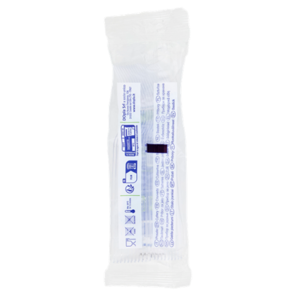 DOpla Re-Usable Posate in plastica Forchette Trasparente 20 pz