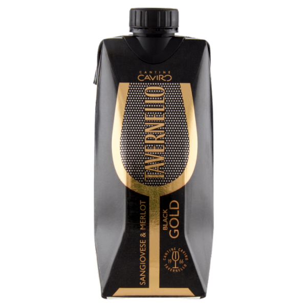 Tavernello Sangiovese & Merlot Black Gold Rubicone IGT 500 ml