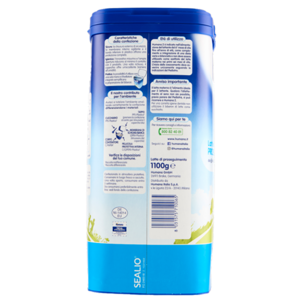 Humana Probalance 2 Latte di Proseguimento 1,1 kg