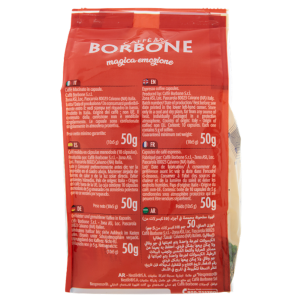 Caffè Borbone Miscela Suprema Capsule Compatibili Nespresso* 10 x 5 g