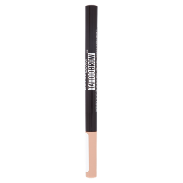 Maybelline New York Penna Sopracciglia Tattoo Brow, Risultato Definito, 100 Blonde