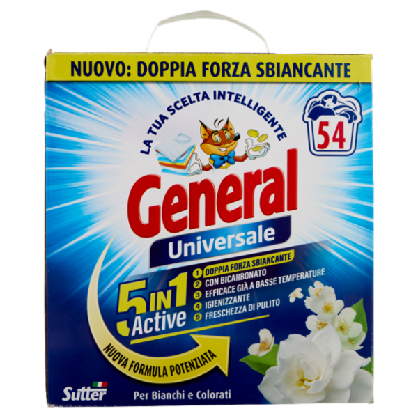General Universale 5in1 Active per Bianchi e Colorati 2,43 kg