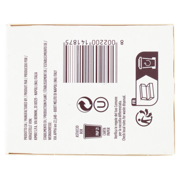 Kimbo Macinato Fresco Capsule Compatibili con Macchine Nespresso* Original 30 x 5,5 g