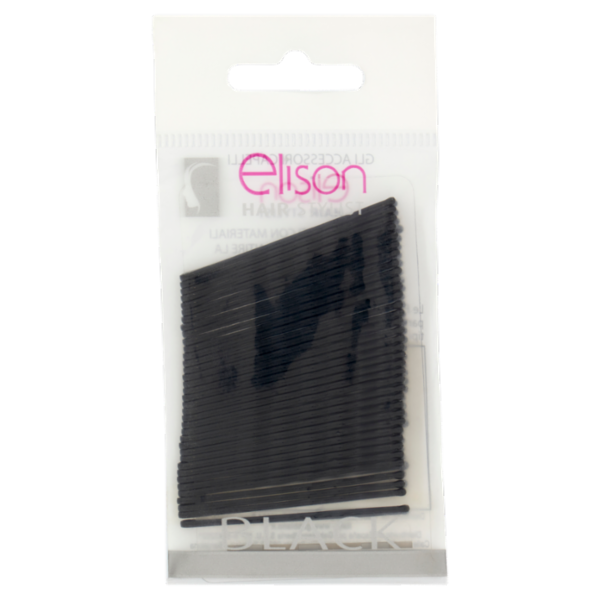 elison Hair Stylist Mollette classic Black 36 pz