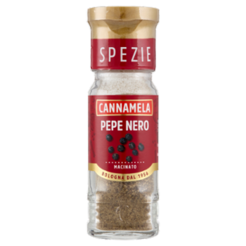 Cannamela Spezie Pepe Nero Macinato 28 g