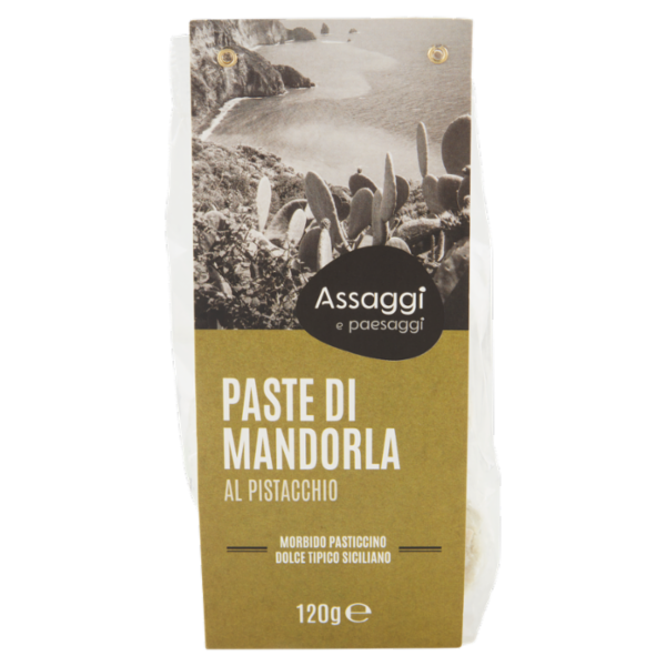Assaggi e paesaggi Pase di Mandorla al Pistacchio 120 g
