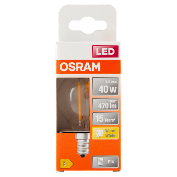 Osram Led Classic P 40 Warm White 4.0 W E14