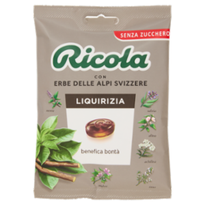Ricola Liquirizia Senza Zucchero 70 g