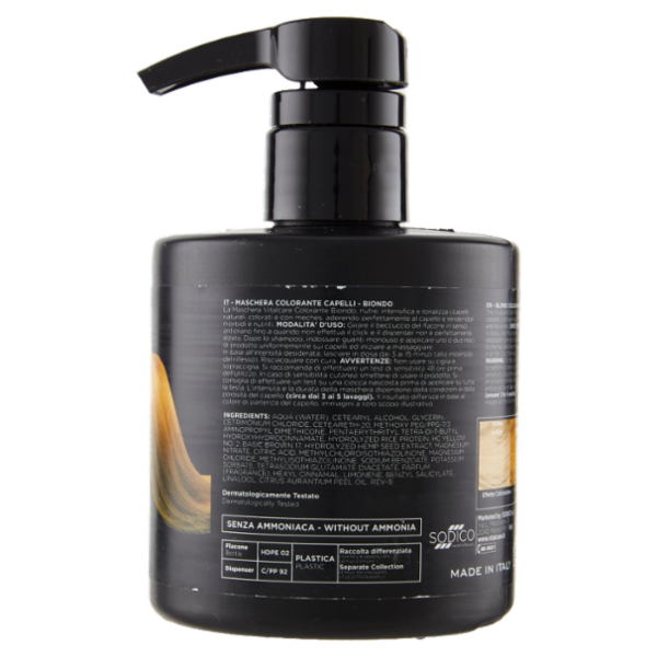 Vitalcare Professional Maschera Colorante Biondo 300 ml